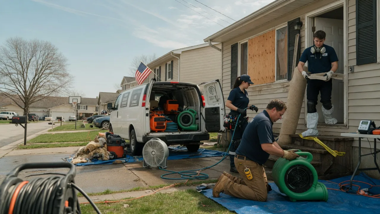 Water Damage Restoration in Canvas, WV near me